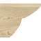 Ekena Millwork Crestline Rough Sawn Rafter Tail, Douglas Fir, 4"W x 10"H x 12"L RFT04X10X12CRE00RDF - alternate 2